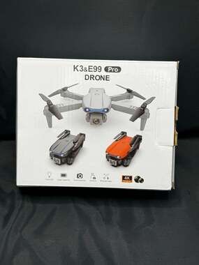 Mini Drone 4K Dual Camera Folding RC Quadcopter with Carrying Case